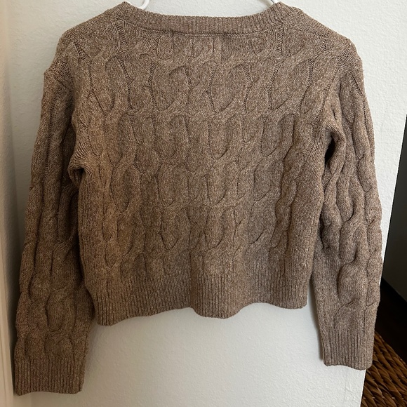 Reserve Fairfax Button-Up Cable Knit Cardigan - Picture 2 of 5